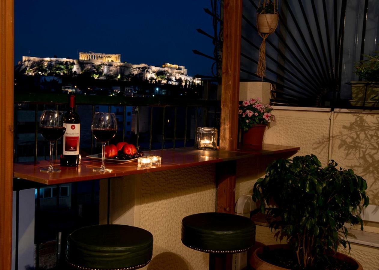 Apartamento Mosaics Astonishing Acropolis View Aprtm Atenas Exterior foto