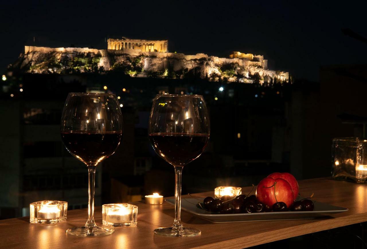 Apartamento Mosaics Astonishing Acropolis View Aprtm Atenas Exterior foto