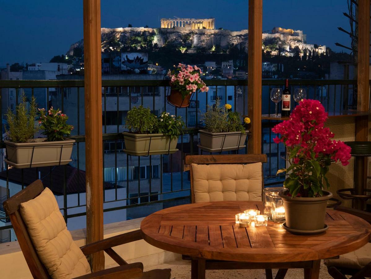 Apartamento Mosaics Astonishing Acropolis View Aprtm Atenas Exterior foto