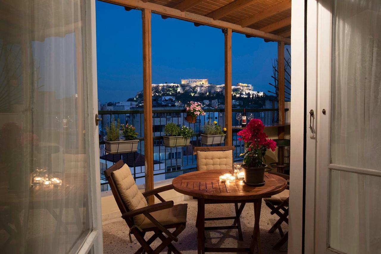 Apartamento Mosaics Astonishing Acropolis View Aprtm Atenas Exterior foto